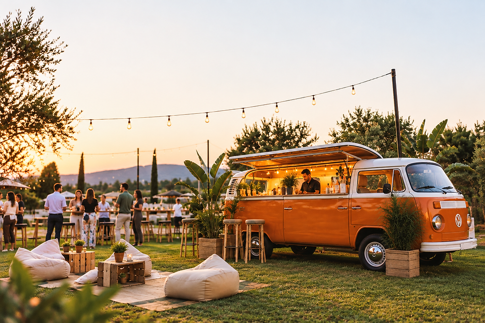 Vintage Bar Van