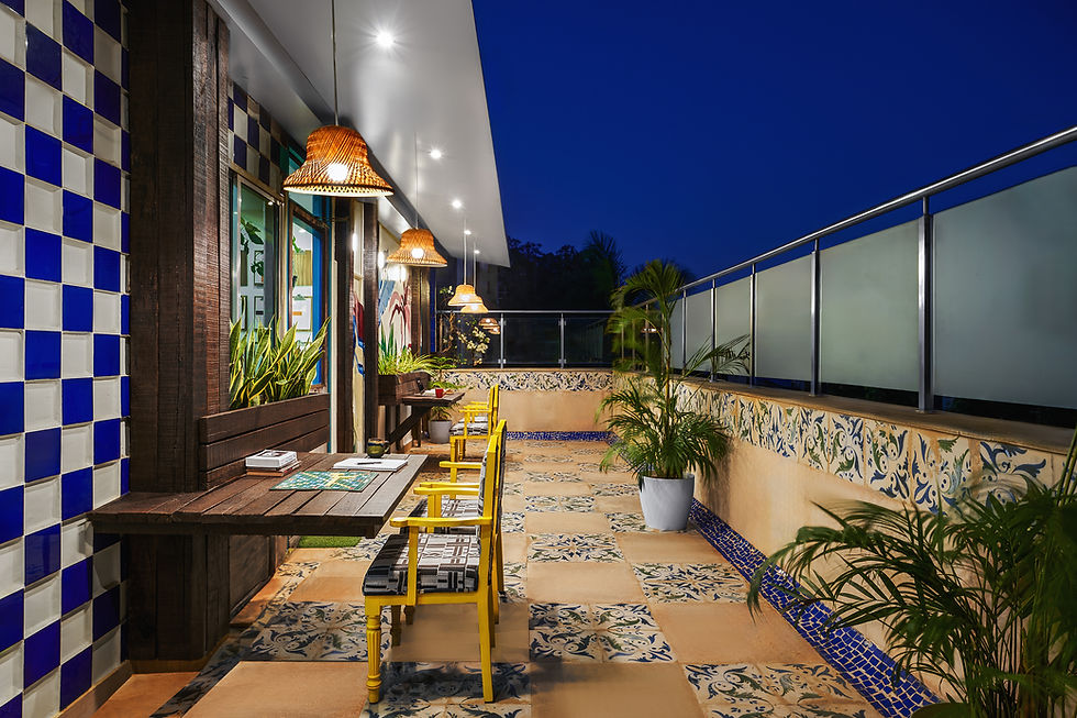 Hour Space's courtyard