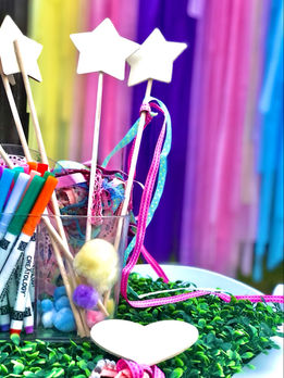 Face Paint with Paris Fairy Wand Decorating