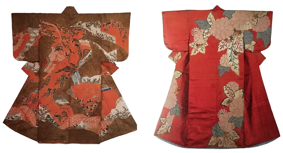 kimono période Edo 1