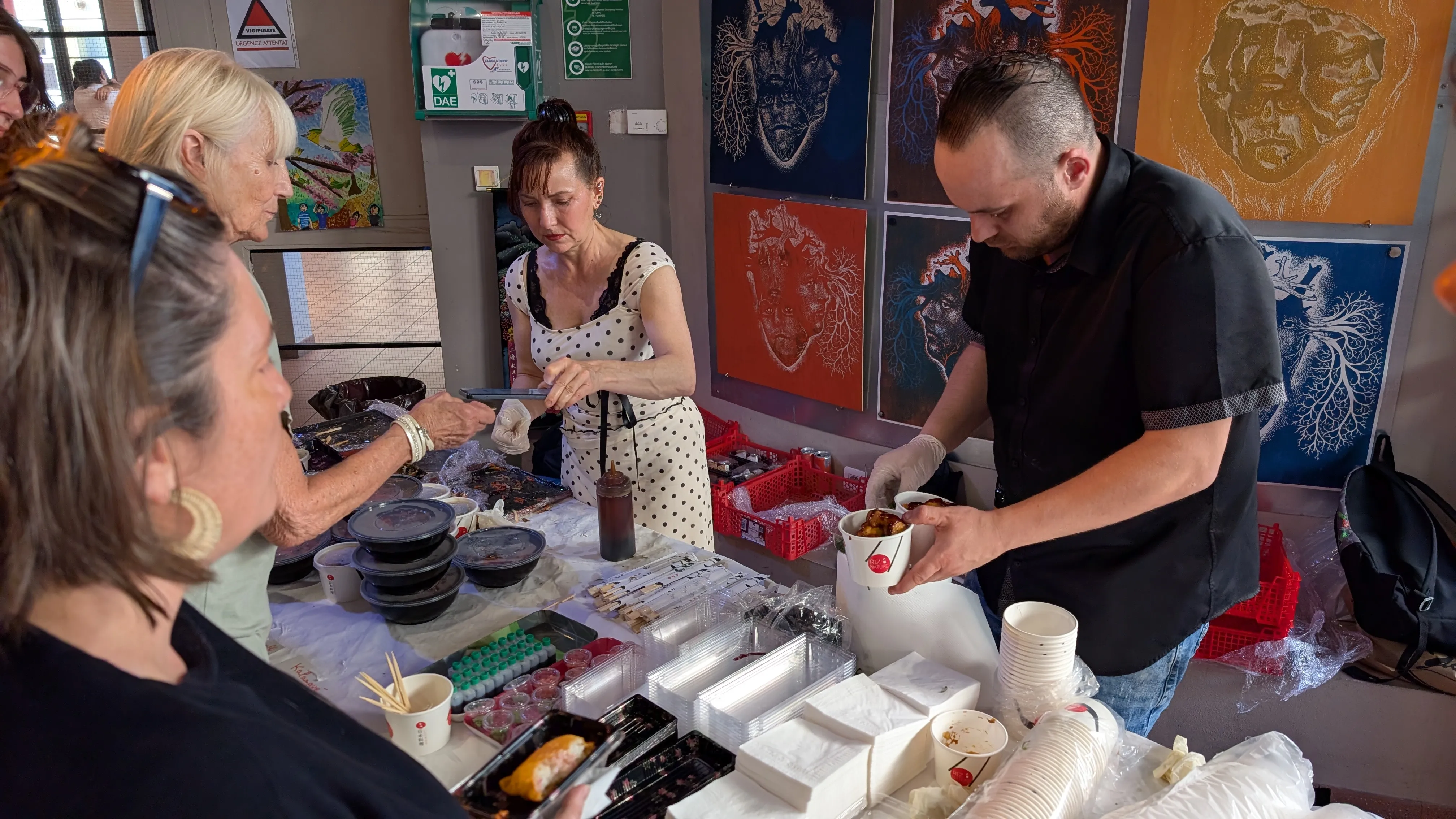 Soirée Matsuri au Florida stand de Téo Japon
