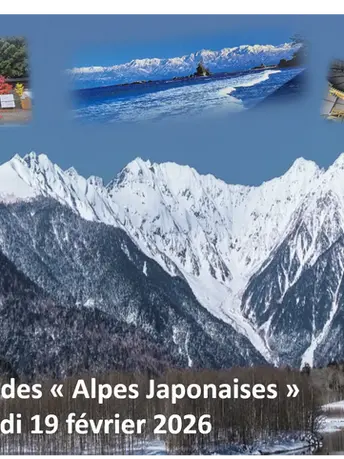 Soirée À la découverte des Alpes japonaises