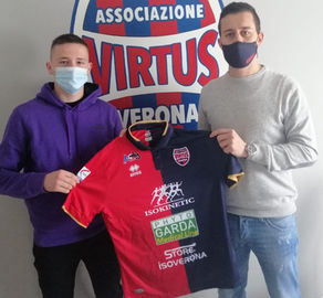 Cristian Paloka at Virtus Verona.