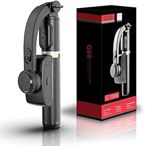 Gimbal Stabilizer Compatible with iPhone Smartphone Android,Selfie Stick Tripod