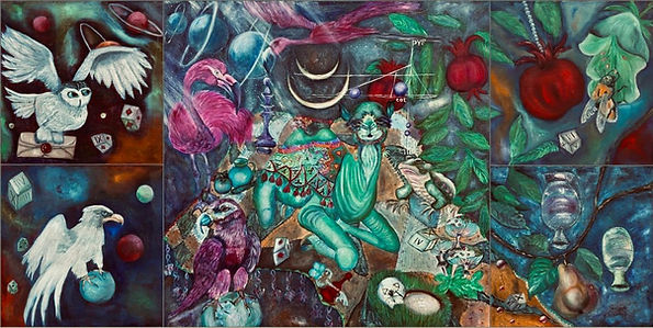 Constellations of Memory | Oil