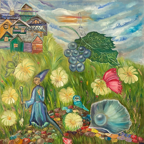 Pearl seclusion | Oil