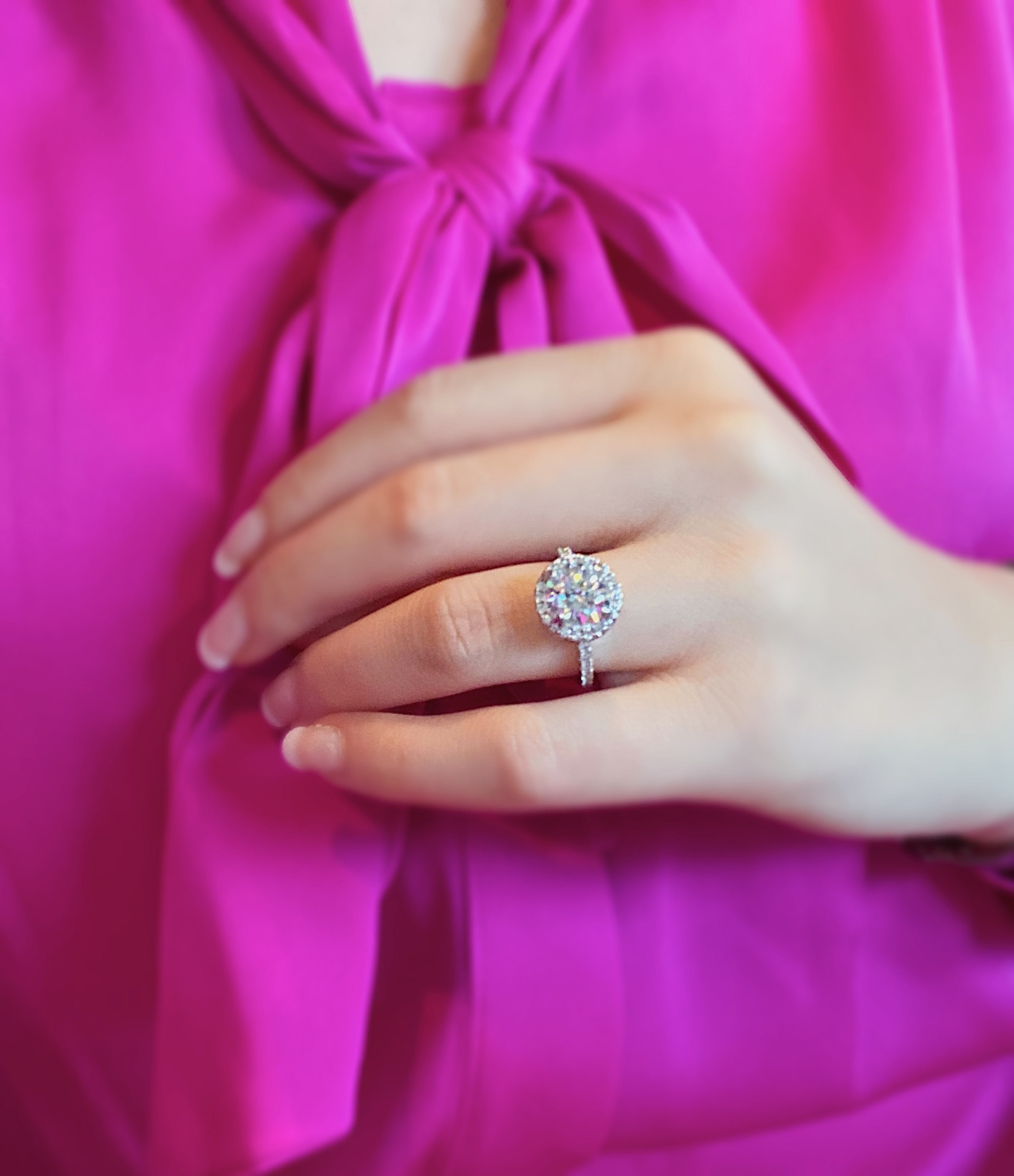 Brilliant Engagement Ring For Her Hand Gem Co.