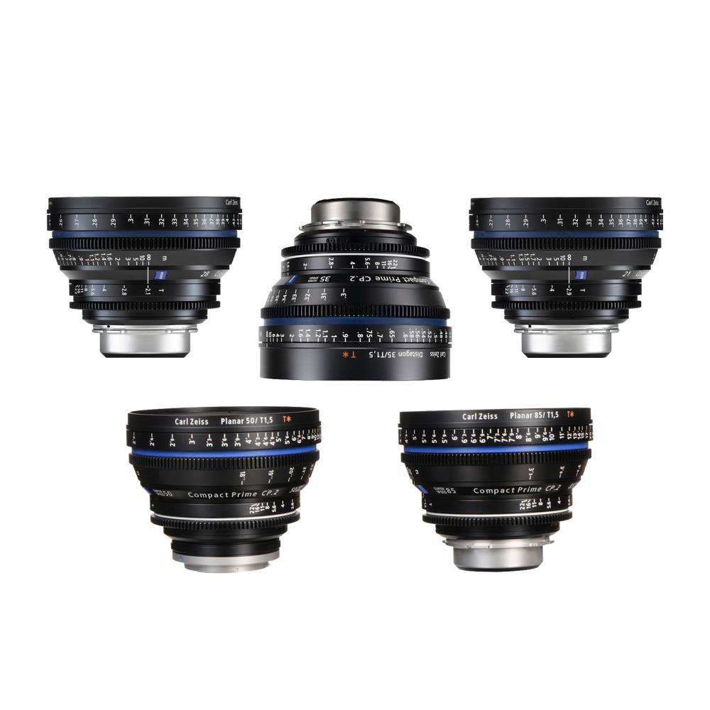 Zeiss CP.2 Prime Kit (5 Lenses)