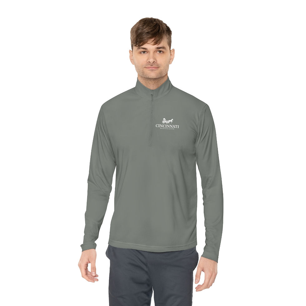 Thumbnail: Cincinnati Distilling - Unisex Quarter-Zip Pullover