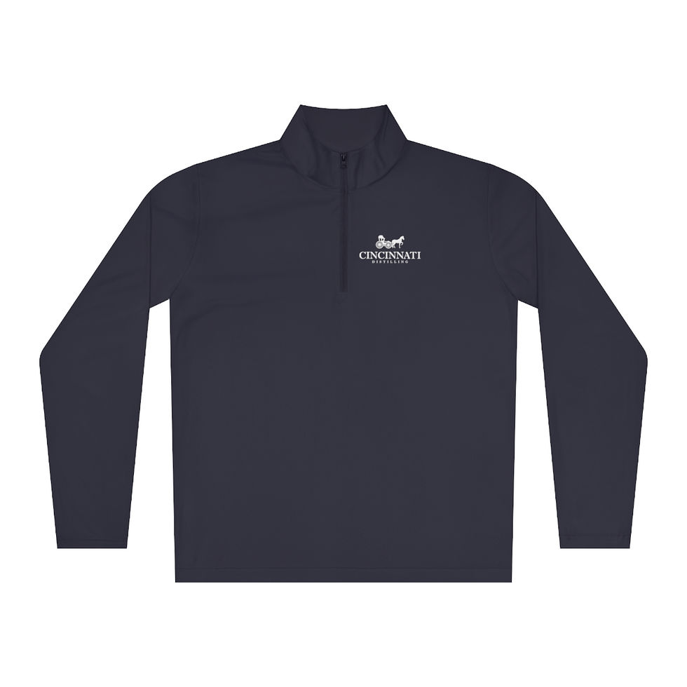 Thumbnail: Cincinnati Distilling - Unisex Quarter-Zip Pullover
