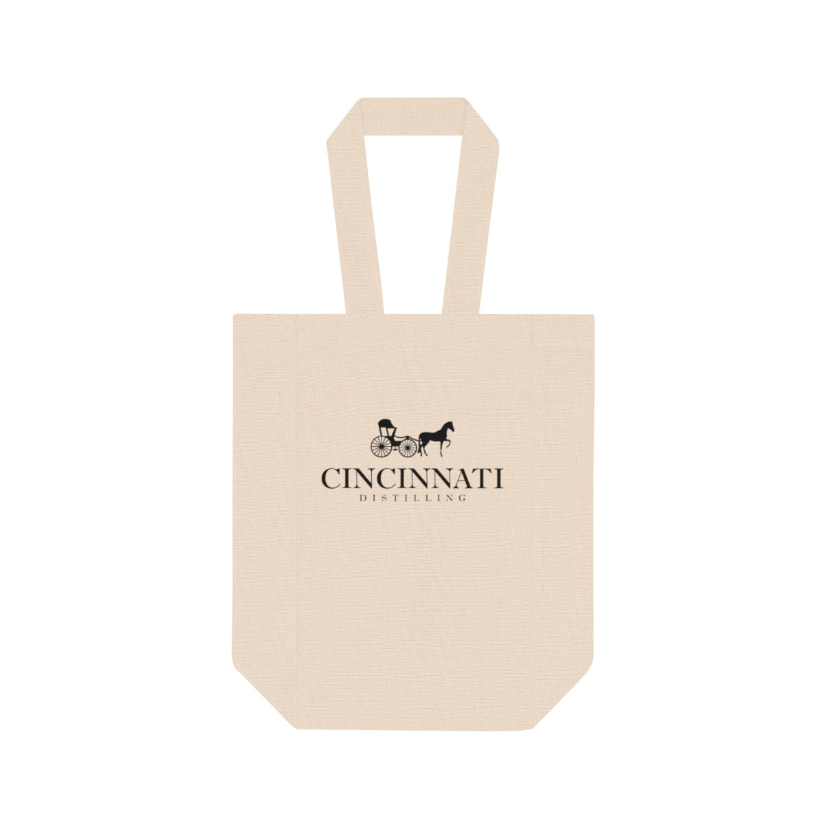Cincinnati Distilling Double Wine Tote Bag