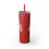 Thumbnail: Red & Black Shall Reign + Cincy Reigns - Skinny Tumbler with Straw, 20oz