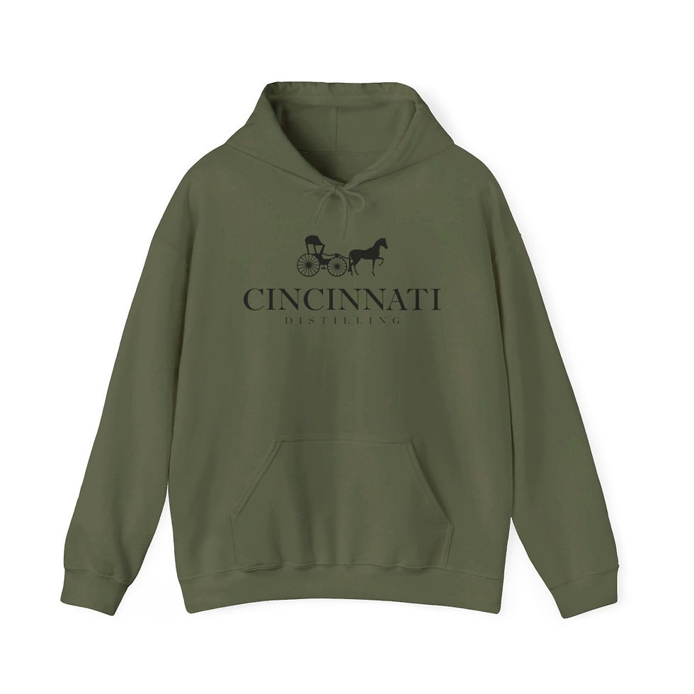 Thumbnail: Cincinnati Distilling - Unisex Heavy Blend™ Hooded Sweatshirt