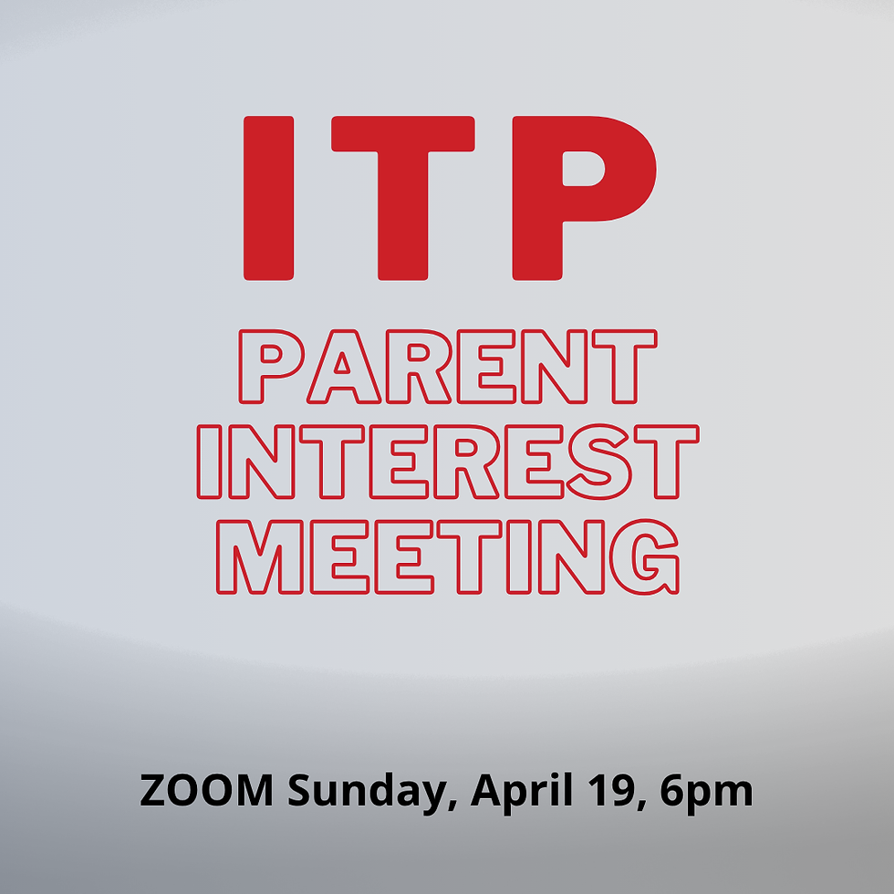 ITP Interest Meeting - ZOOM