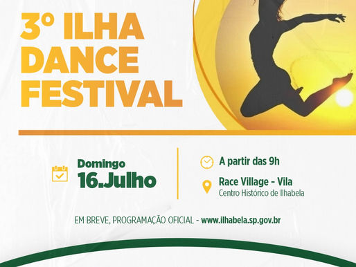 Ilhabela está com inscrições abertas para festival de dança