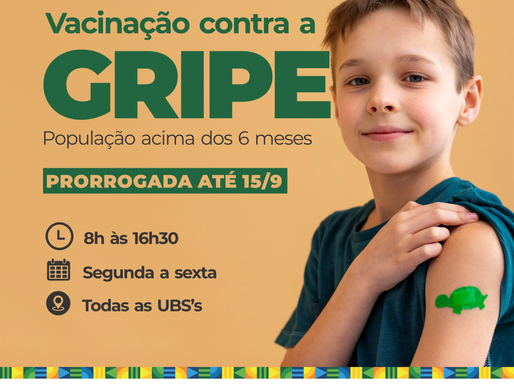 Campanha de Vacinação contra Influenza segue até 15 de setembro em Ilhabela
