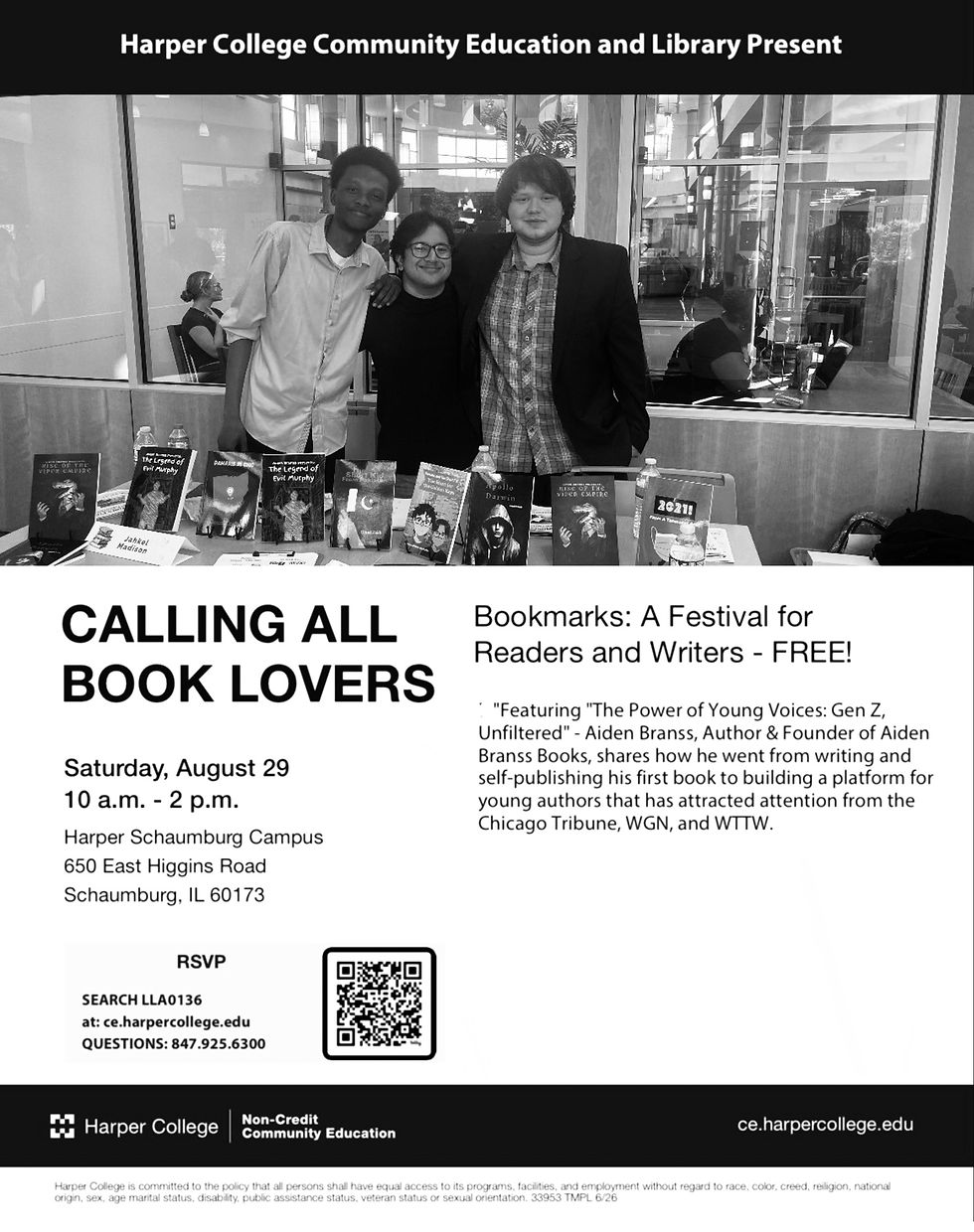 The Power of Young Voices: Gen Z, Unfiltered @ Bookmarks: A Festival for Readers and Writers