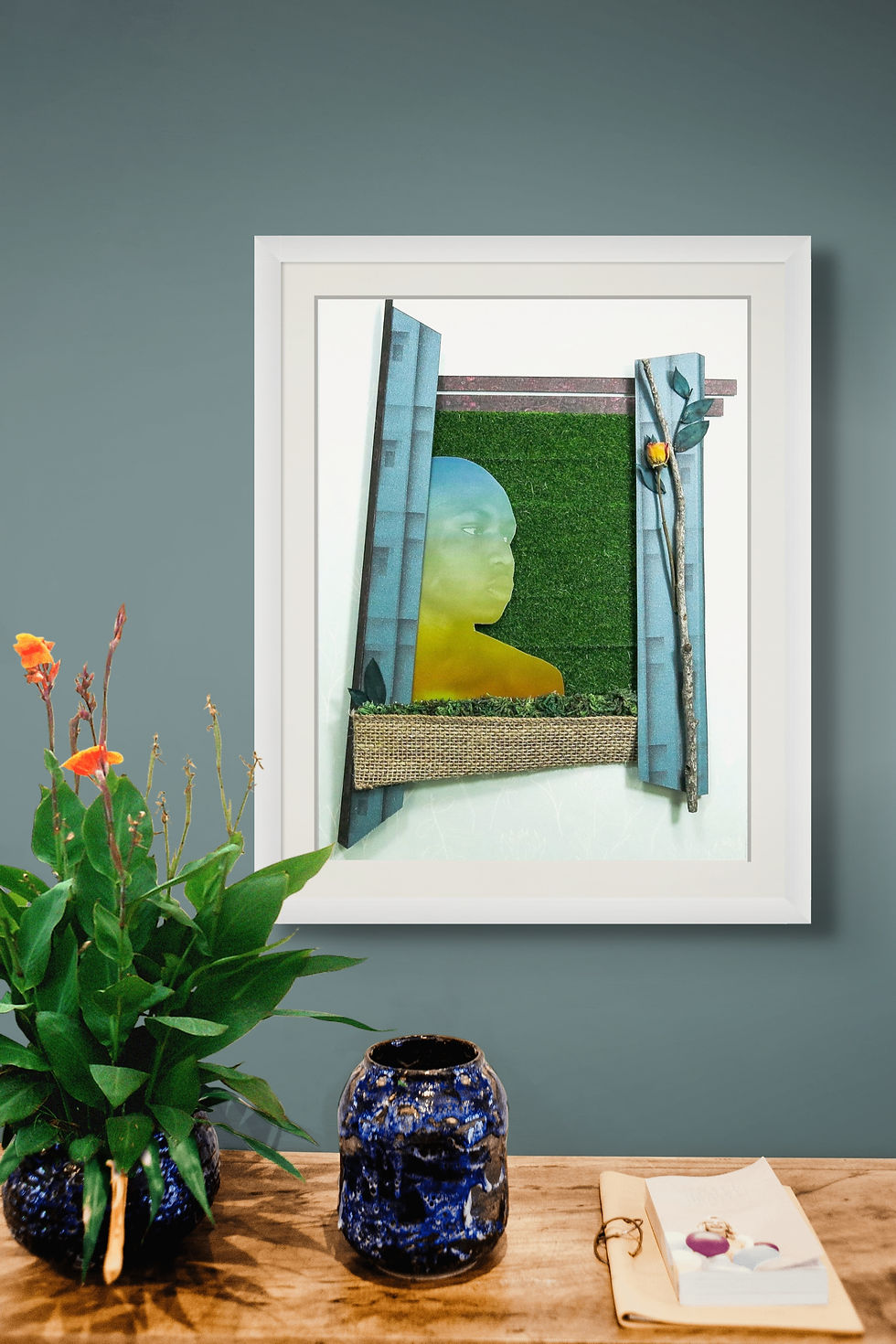 Thumbnail: Net Zero #2   -  15.5"Hx12.5"Wx1.5"D