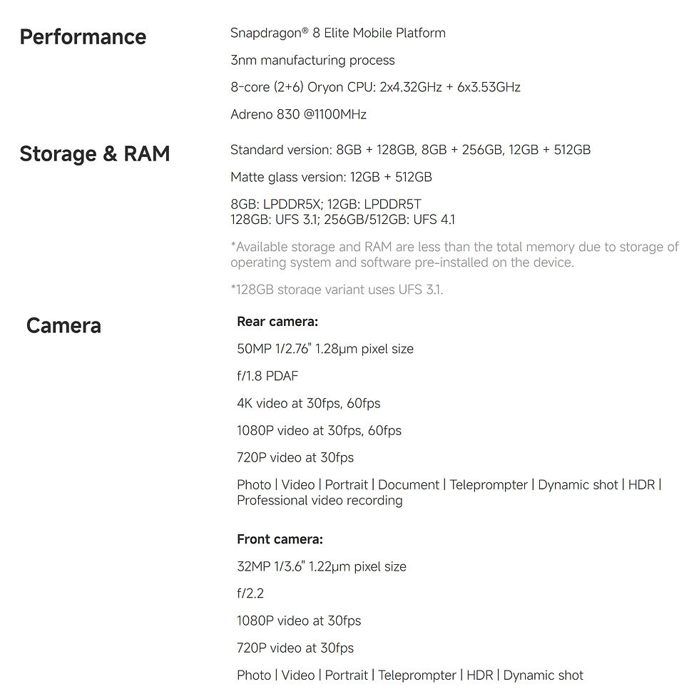 Thumbnail: Xiaomi Pad 8 Pro 12+512GB WIFI 7 Global Version Snapdragon® 8 Elite Mobile Plat