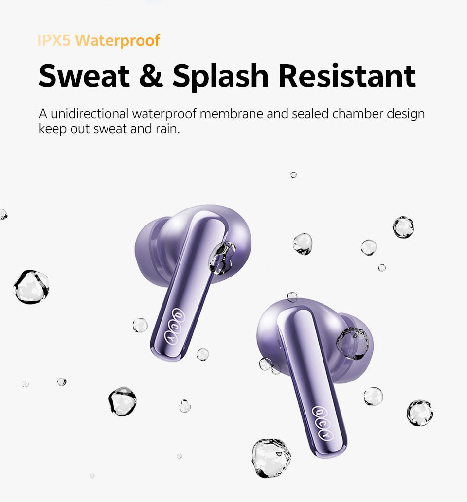 Thumbnail: QCY MeloBuds N70 Adaptive ANC Wireless Earbuds Bluetooth 6.0 LDAC Hi-Res Audio 6