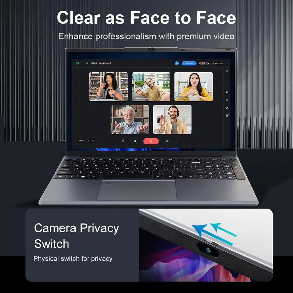 Thumbnail: 15.6 inch i3 laptop Computer Intel Core i3 7100U/7020U 16GB RAM 1TB 2TB SSD Wind