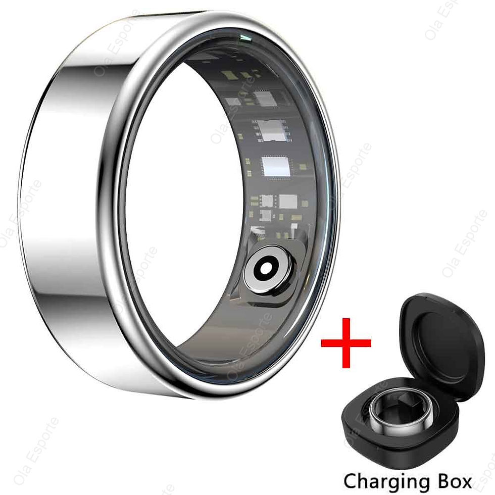 Thumbnail: Smart Ring Newest Intelligent Wearable Device For Men Women Bluetooth Heart Rate