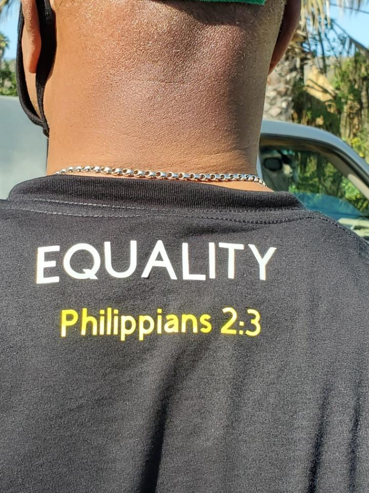 Thumbnail: Men's Black Social Justice T-shirt