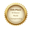 Professional dance competition award