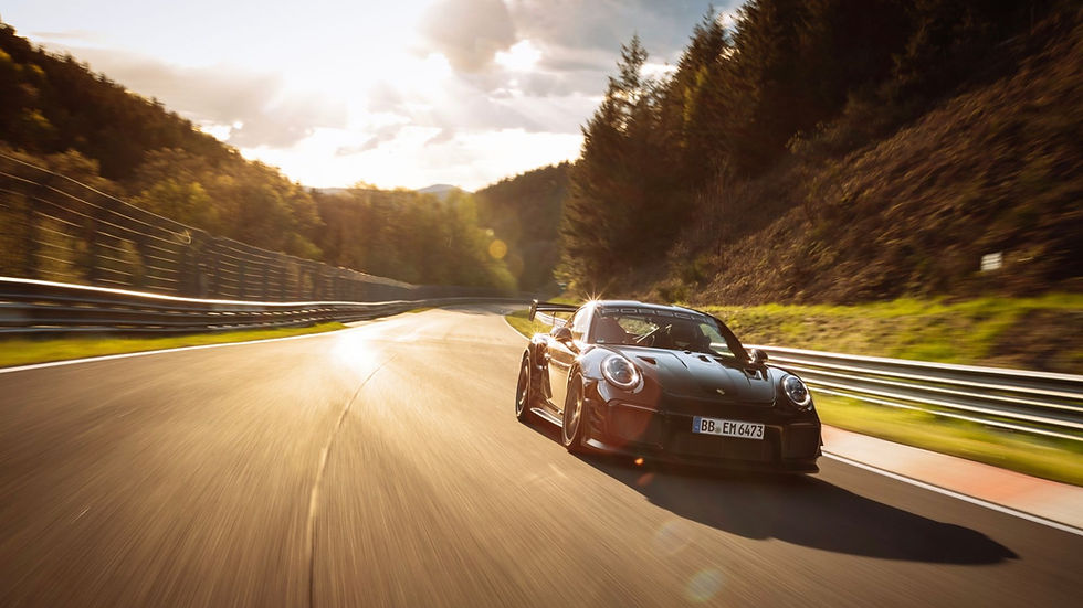 Porsche Lap record for road-approved production cars on the 20.8-kilometre Nürburgring