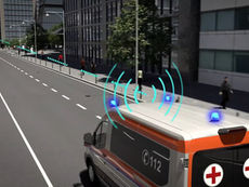 Tested C-V2X: Smart Traffic Lights go Green for First Responders.