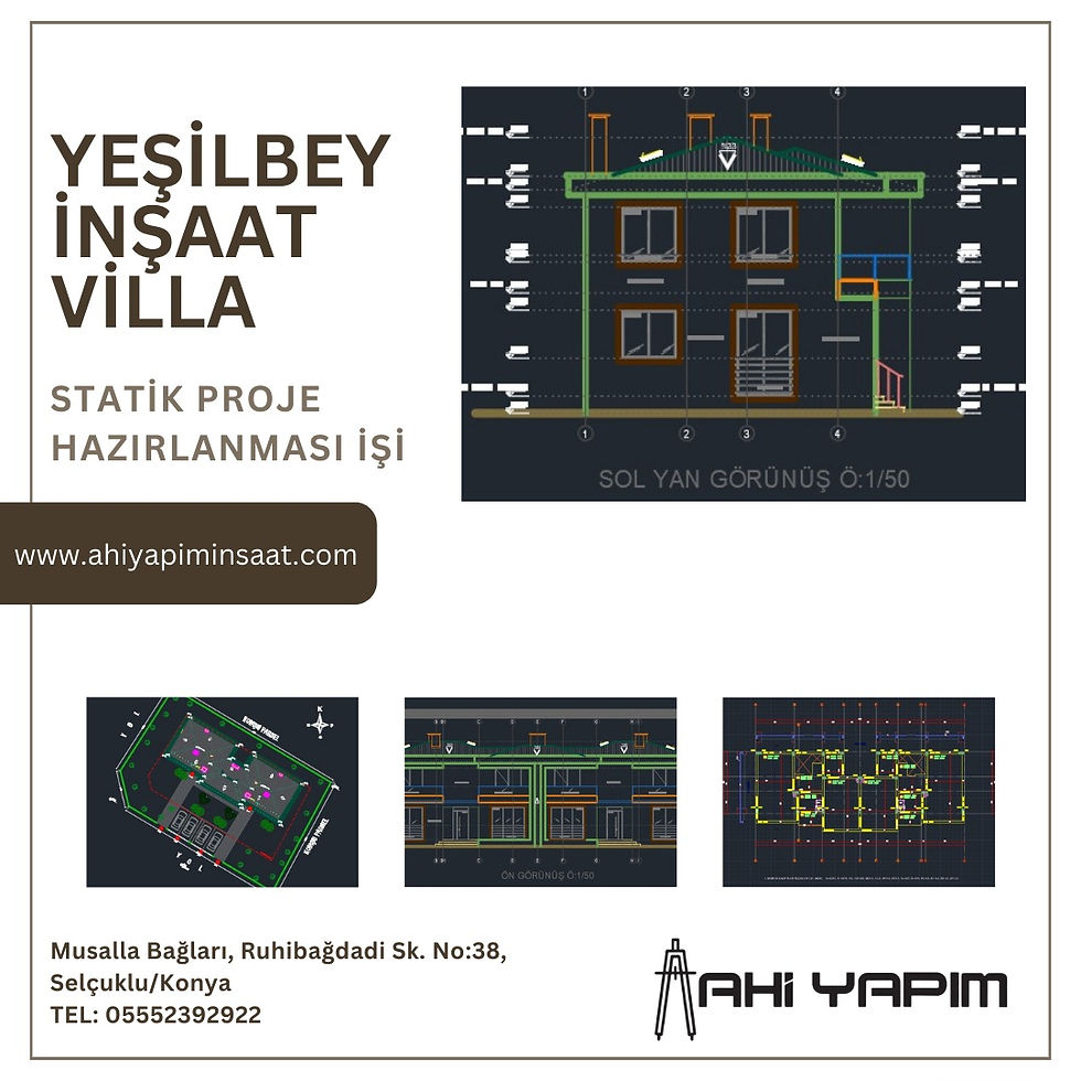 yeşilbey inşaat villa