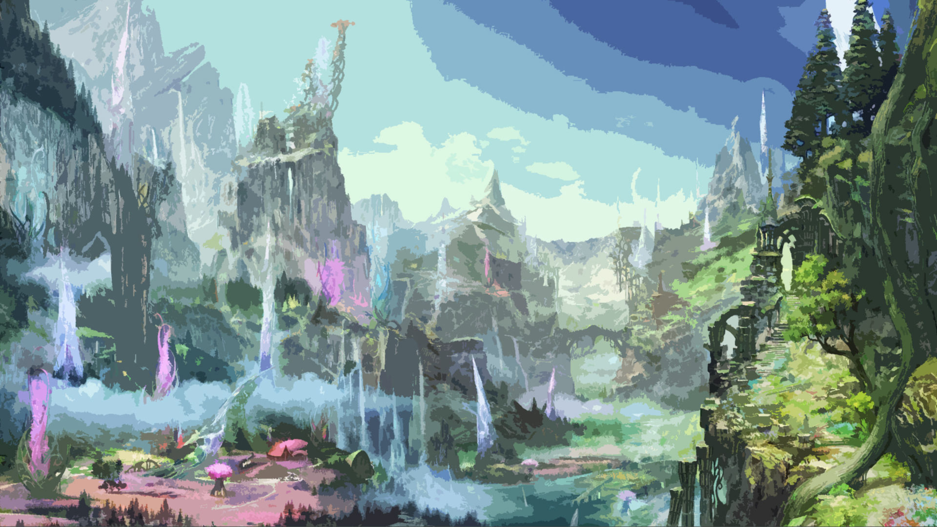 FFXIV - Il Mheg (The Faerie Ring) piano solo -MIDI+Sheetmusic(Arr.by Terry:D)