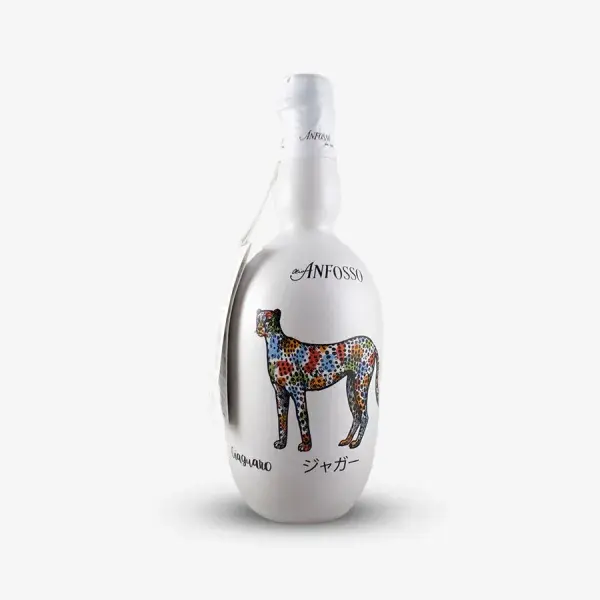 ANFOSSO TUMAI WHITE CERAMIC ANIMAL BOTTLE 500 ML