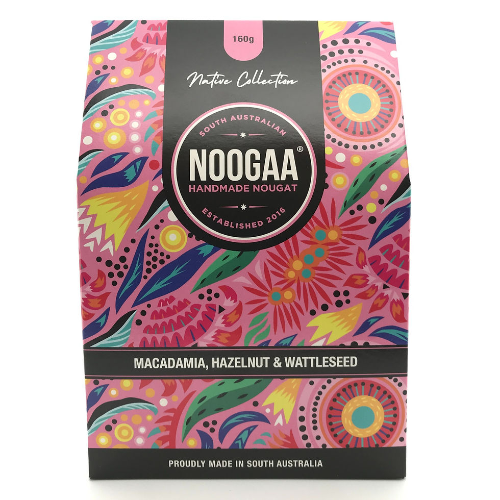 Macadamia, Hazelnut & Wattleseed - 160g Box