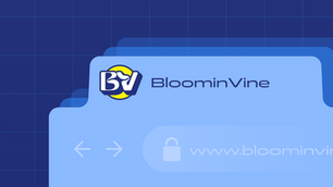 ファビコンとは？Bloomin Vineのファビコンイメージ画像