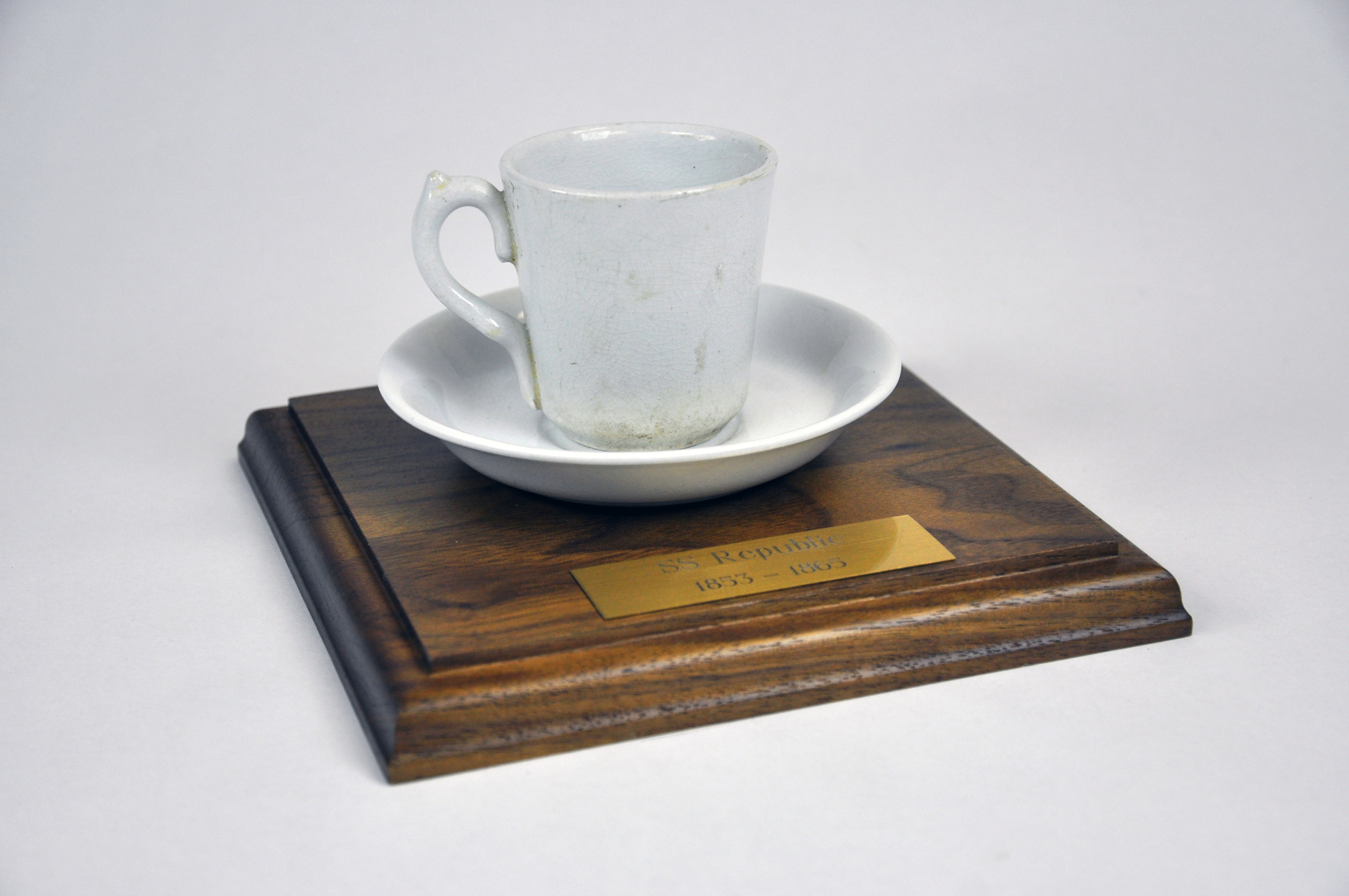 SS Republic Demitasse Cup & Saucer