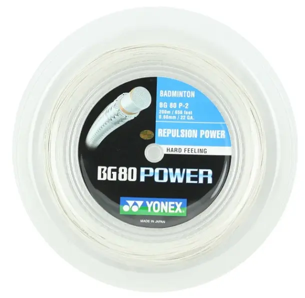 Yonex BG80 POWER 0.68mm 200m Reel