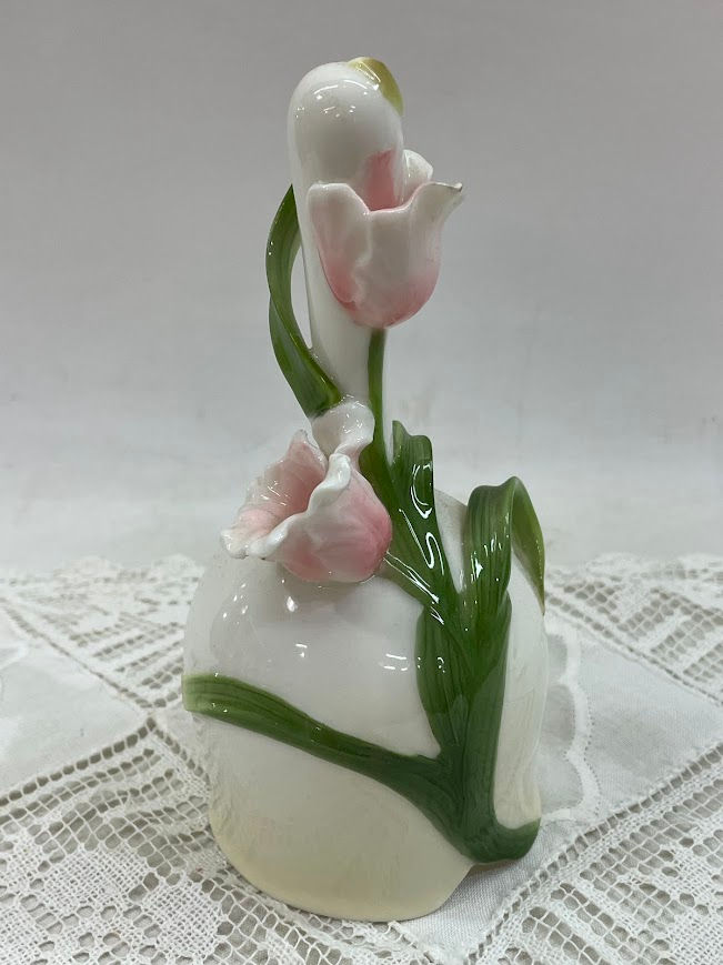 תמונה ממוזערת: פעמון פורצלן פרחוני – Graff porcelán (וינטג’) | נורית לב עתיקות