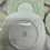 תמונה ממוזערת: Bell fine bone china England  סט לחות לעוגה