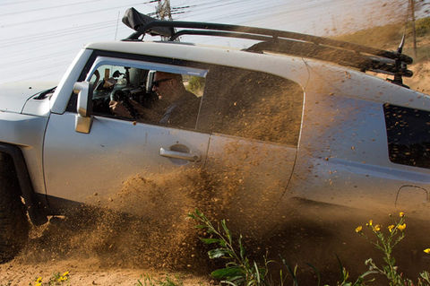 HTR Explore dune off-road training