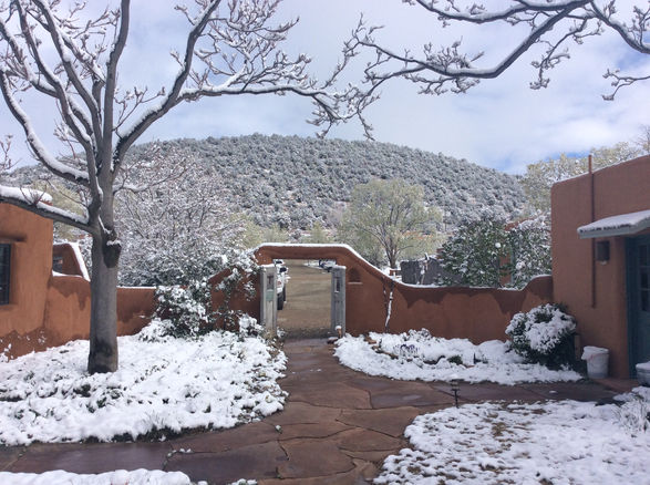 Sneeuw in
Santa Fe