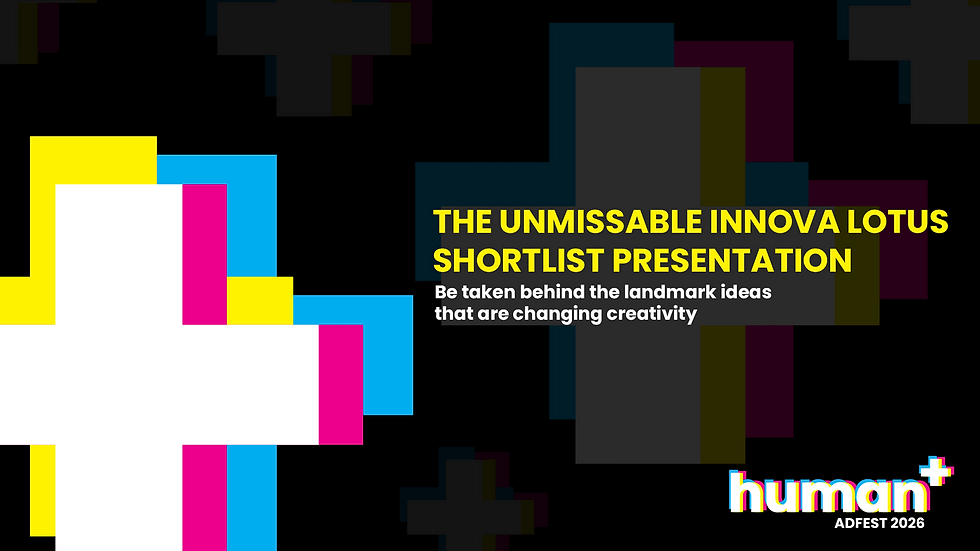 【ADFEST 2026 現場直擊】推向未知的勇氣:亞太廣告節 INNOVA Lotus 入圍作品現場提案,見證跨界創意里程碑