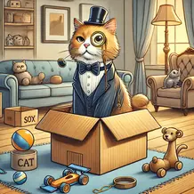 Les cartons : pourquoi les chats en raffolent-ils tant ?