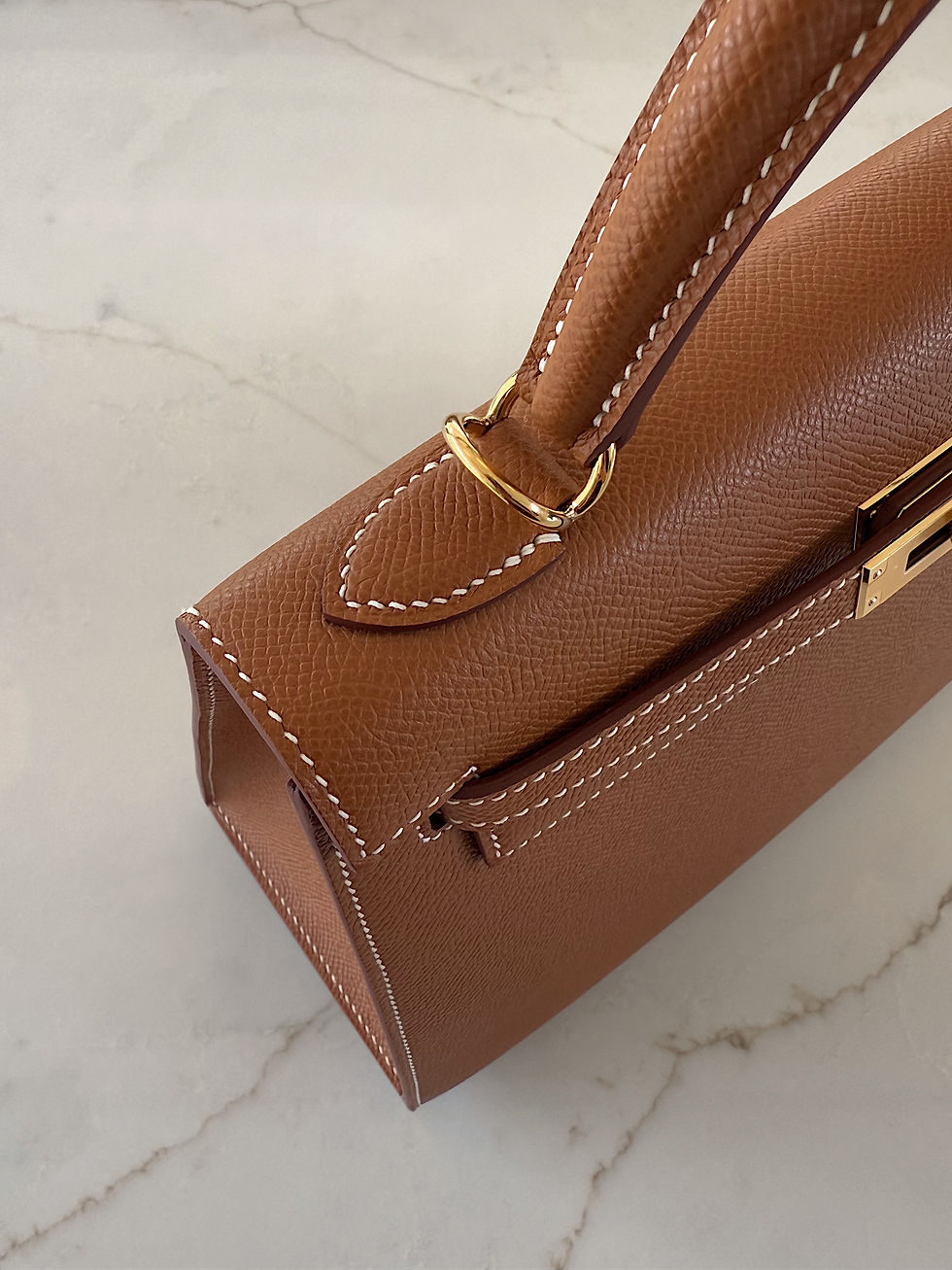 Thumbnail: Frances Leather Handbag | Tan