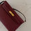 Thumbnail: Maddison Leather Shoulder Bag | Claret