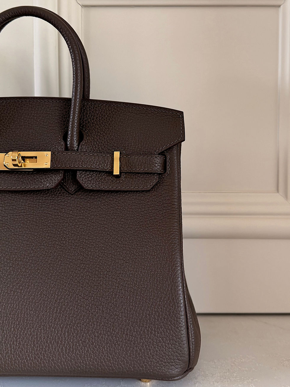 Thumbnail: Carrie Top Handle Leather Handbag | Espresso