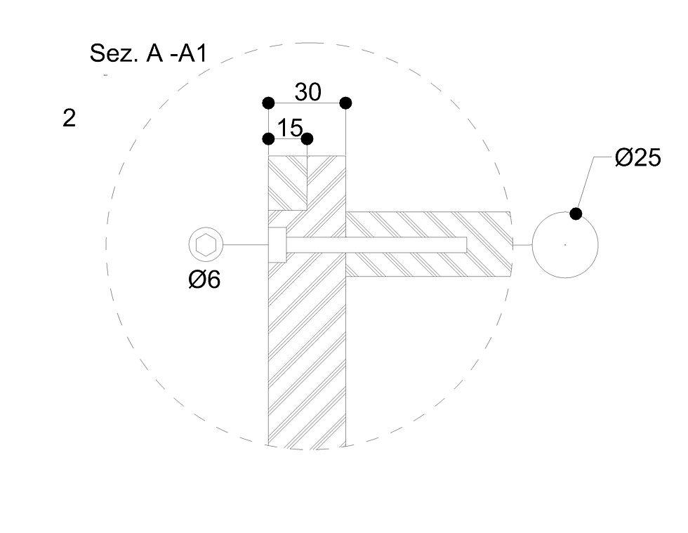 cradle technical drawing