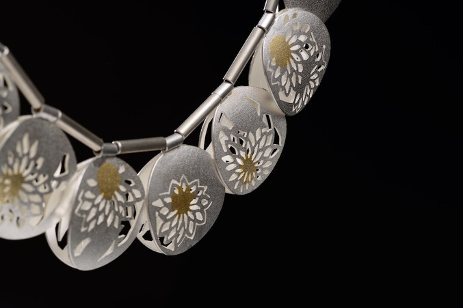 Kiku reversible necklace / キク・リバーシブル・ネックレス