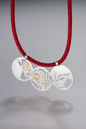 Wagara necklace / 和柄ネックレス