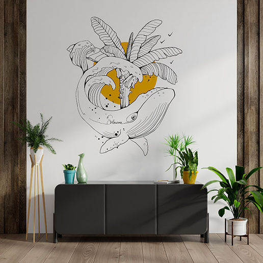 Fresquiste nantes, decoration interieur